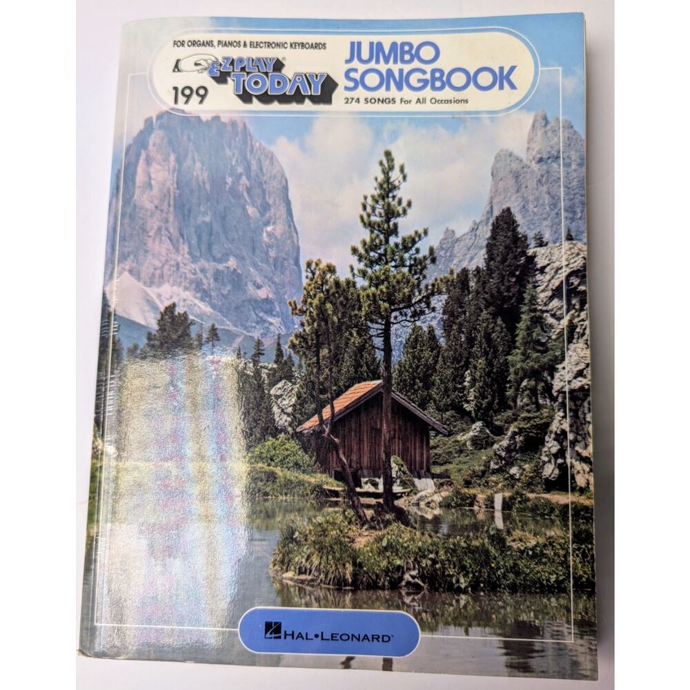 EZPlay Today Piano Jumbo Songbook Vtg 1977 Hal Leonard PB 274 Songs Music Beginr